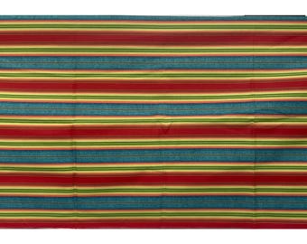 Tela de rayas de colores de Hancock Fabrics, pieza de 2 yardas, para manualidades, costura y tapicería