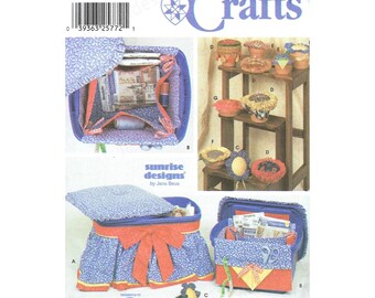 Simplicity Crafts Sewing Pattern 7211 for Sewing Room Accessories