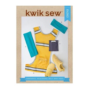 Kwik Sew Sewing Pattern 4360 10821 Armband Belt Running Vest