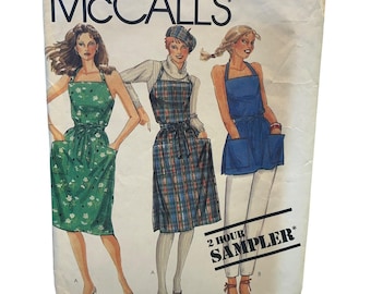 McCALL'S 5025 wikkeljurk top naaipatroon maat 6-20 jaren 80