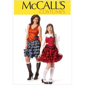 McCalls Sewing Pattern 6999 Costume Dancer Misses Size S-XL