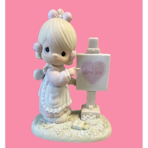 Precious Moments &quot;Loving You Dear Valentine&quot; Figurine