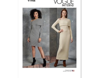 Vogue Sewing Pattern 1906 11569 Dress Misses Size 8-16