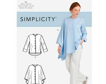 Simplicity Sewing Pattern 10425 Misses Shirt Size 6-14