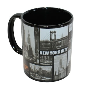 Taza de café Taza Ciudad de Nueva York 12 oz Sitios pintorescos Nuevos conceptos de arte