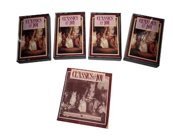 Classics For Joy Cassette Tape Collection 1989 Readers Digest 4 Tapes