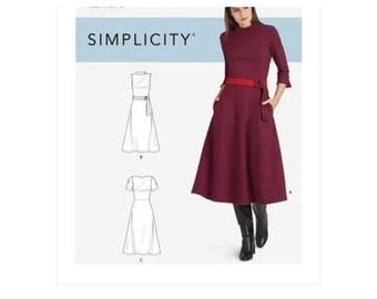Simplicity Sewing Pattern S9176 Misses Dress Size 20W-28W