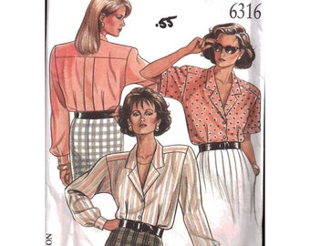 New Look Sewing Pattern 6316 Coat Jacket Pants Top Misses 8-18