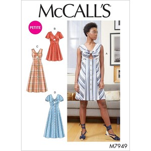 McCall&#39;s Sewing Pattern M7949 / R10234 Dress Misses Size 14-22