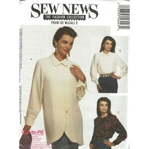 McCall&#39;s Sewing Pattern 5644 Misses Blouses Size 10-14