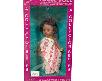 Vogue Dolls GINNY 8&quot; Africa Far Away Lands Jointed Made in Hong Kong Vintage