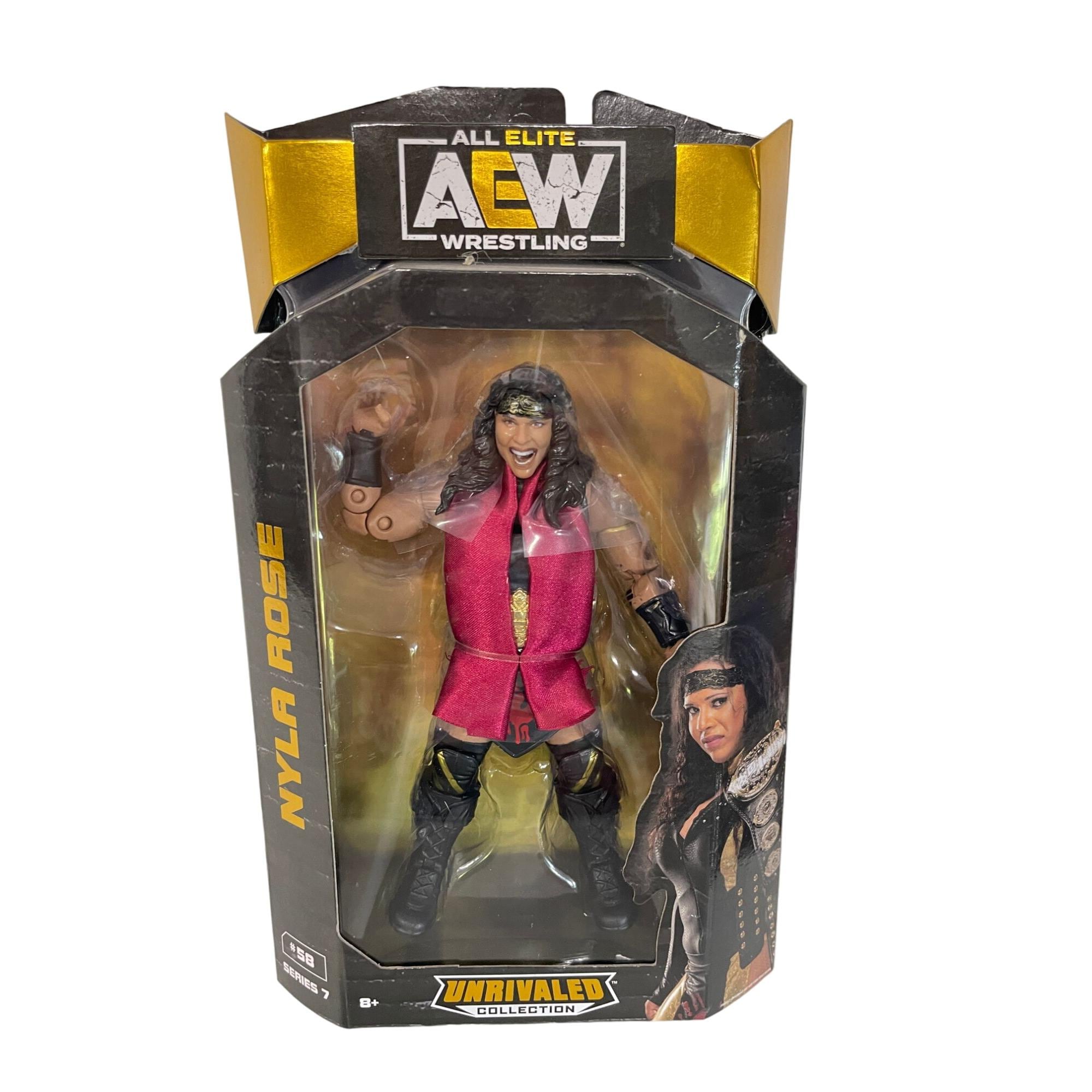Jazwares – Action Figure Nyla Rose – AEW Unrivaled Collection 7 – Wrestling