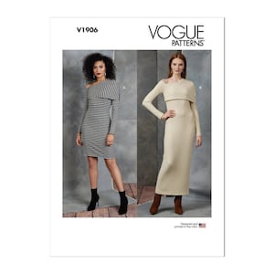 Vogue Sewing Pattern 1906 11569 Dress Misses Size 8-16