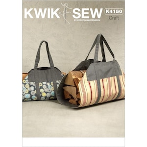Kwik Sew Sewing Pattern 4150 Log Carrier