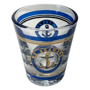 Shot Glass MS Seaward NCL Norwegian Cruise Line Vintage