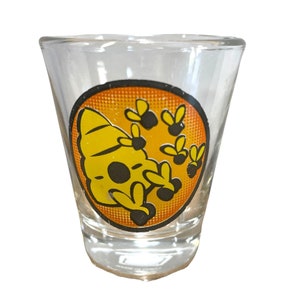 Shot Glass Beehive Honey Bees Souvenir Tourist
