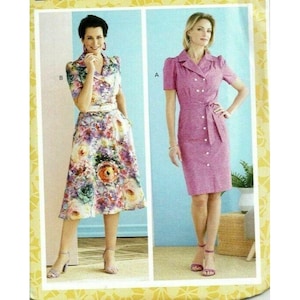 Butterick Sewing Pattern 6726 10561 Misses Dress Size 14-22