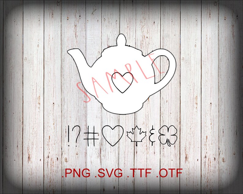 Rae Dunn Inspired Font and Pottery SVG Etsy