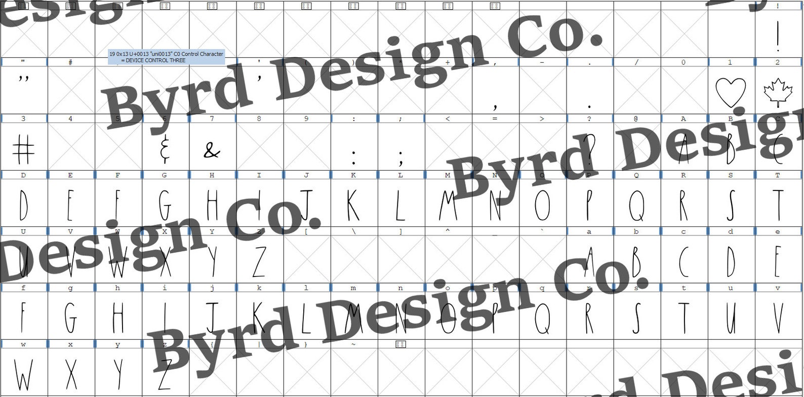 Rae Dunn Inspired Font - Etsy