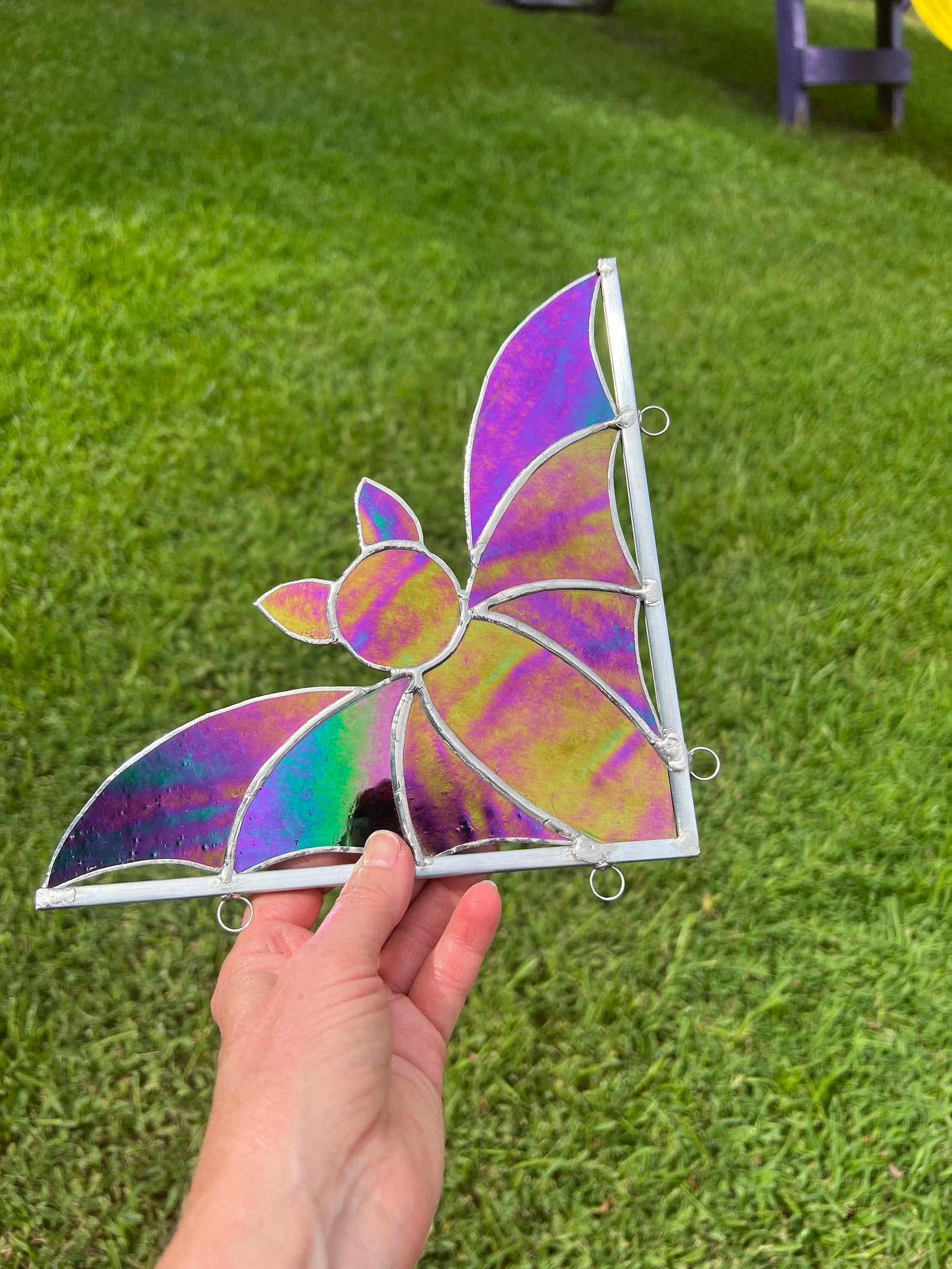 Hanging Bat Corner Piece - Etsy