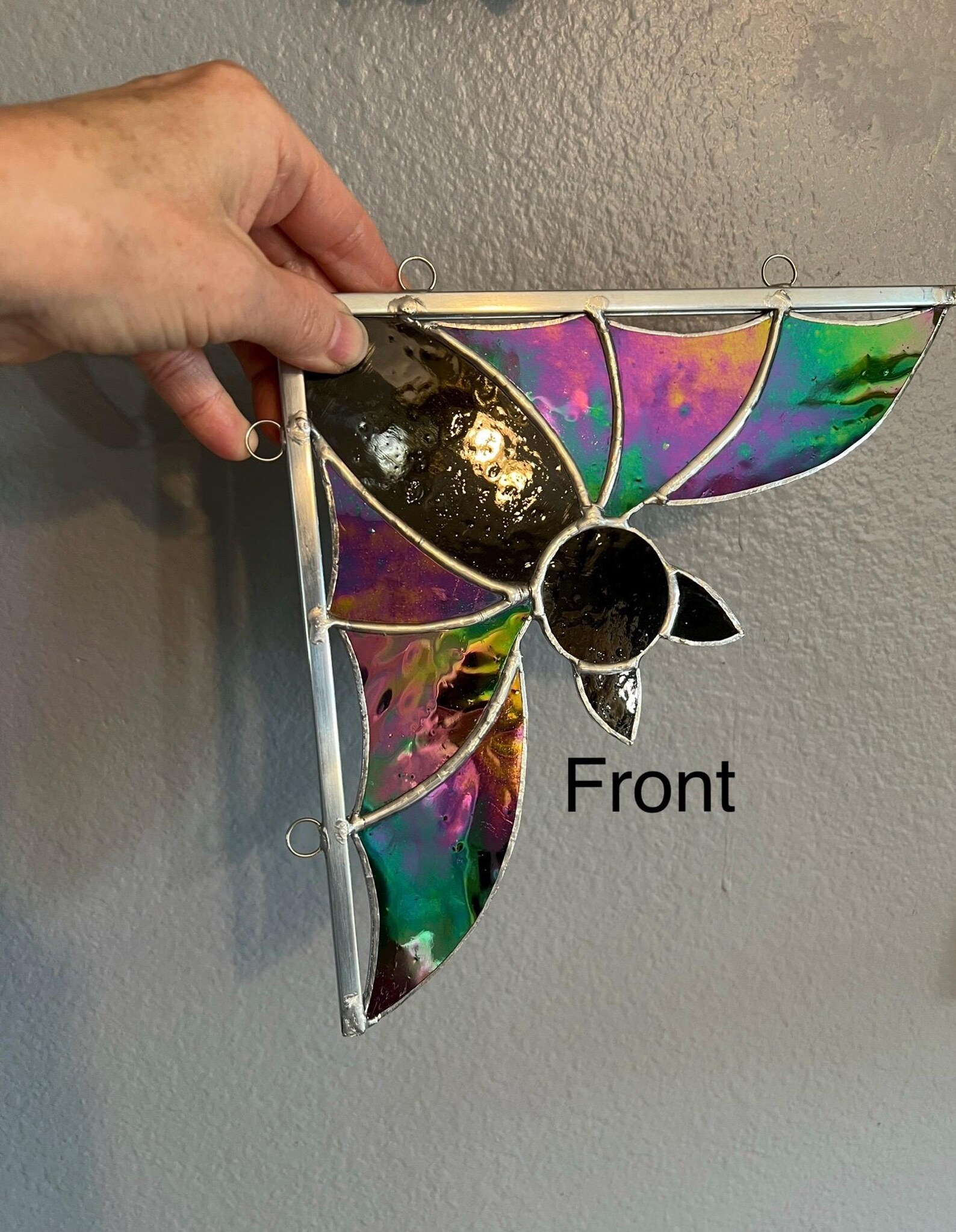 Hanging Bat Corner Piece - Etsy