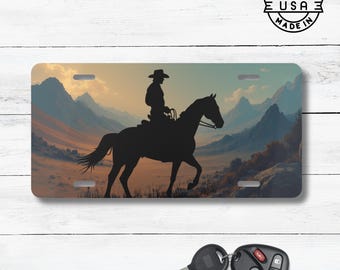 Cowboy Car Tag | Western Car Decor