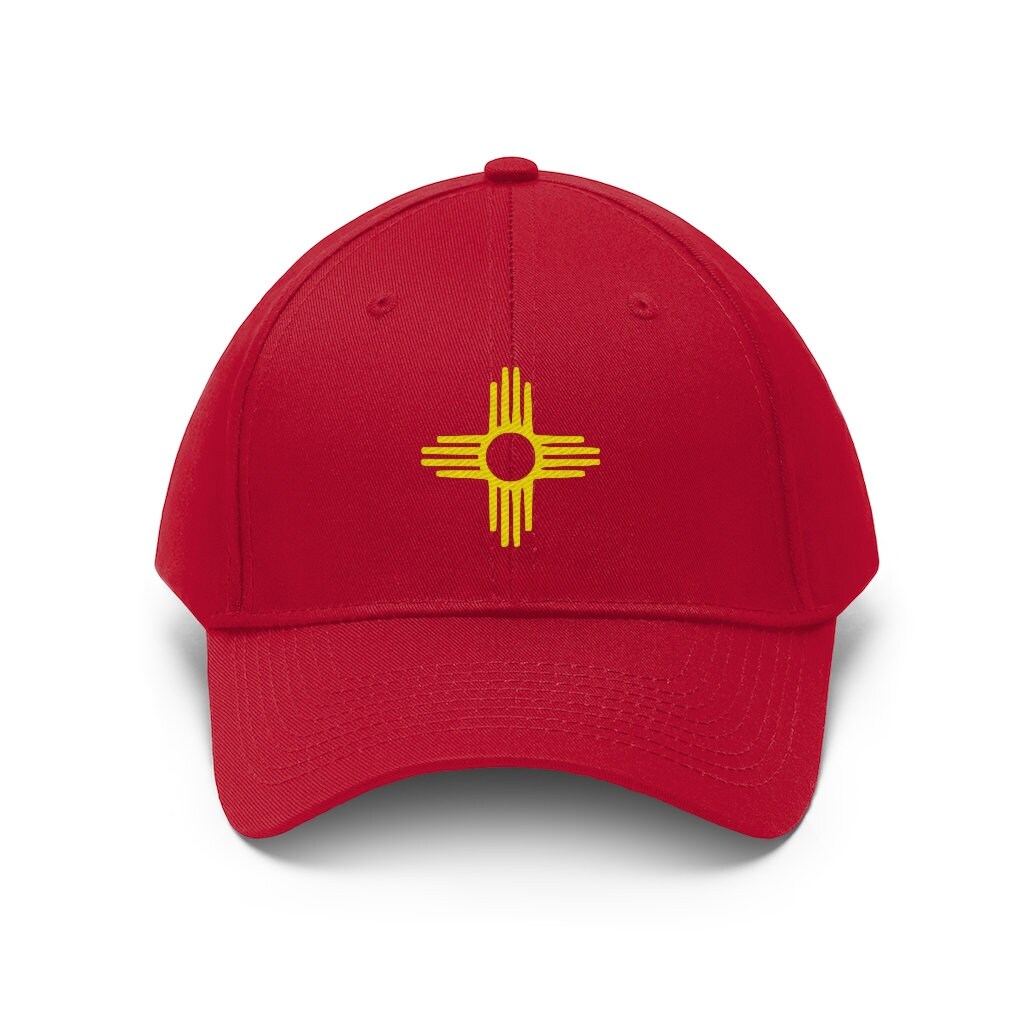 Baseball Cap Zia Symbol New Mexico Hat 