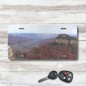Grand Canyon Car Tag, Arizona License Plate, North Rim Car Decor, National Parks Gift