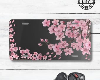 Etiqueta para coche con diseño de flor de cerezo / Decoración para coche con diseño de Sakura