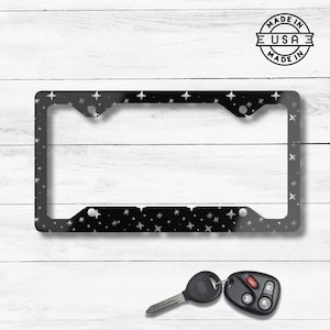 Stars-nummerplaatlijst: celestial car-accessoire