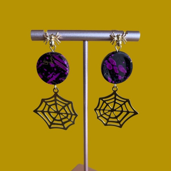 Spiderweb Earrings • Awfully Divine