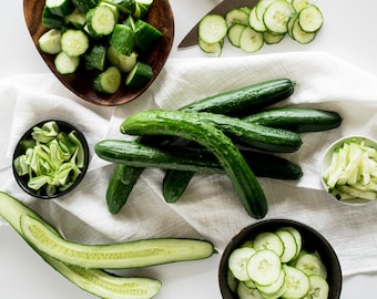 Japanese Cucumber Seeds – Pickling Cucumber - Heirloom- Vegetable Seeds