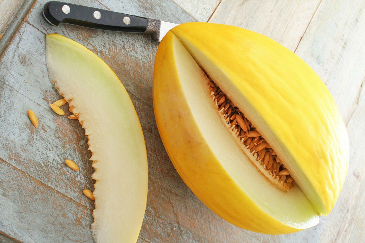 Honey Melon Golden Seeds Melon Seeds Fruit Seeds Etsy