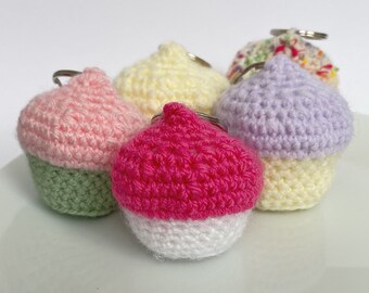 Cupcake-nyckelring