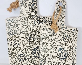 Charcuterie Board: Dahlia in Navy Collection
