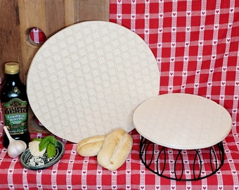 Piedra para pizza artesanal: geométrica