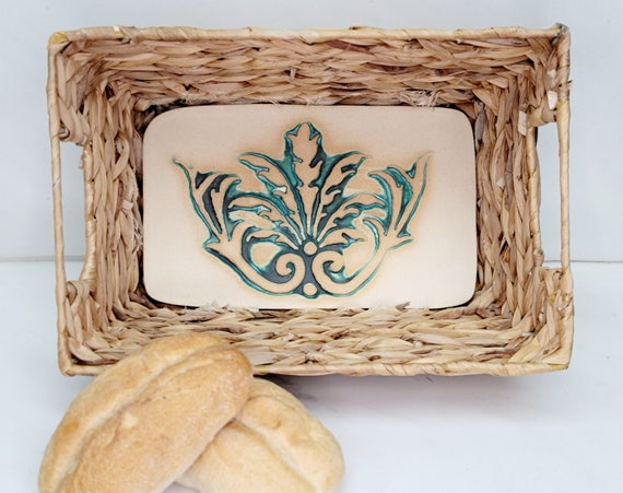 Bread Warmer Basket with Tile