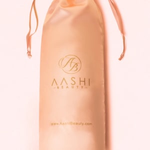 Large Blush Satin Drawstring Bags Custom Jewelry Bag, Gift Bag, Satin Dust-bag, Knot Satin Bag. Luxury Bag