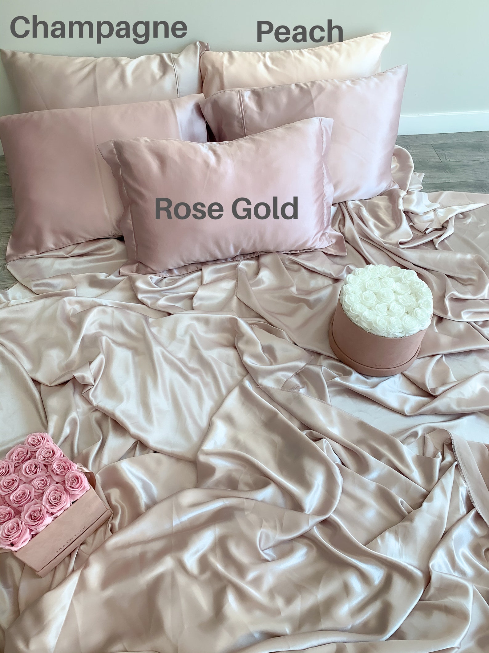 Oxford Style Vegan Silk Pillow Case Custom order pillowcase/ Etsy