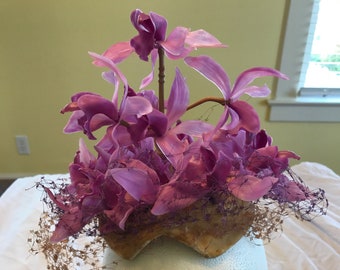 Orchid Flower Bes-Ben Hat