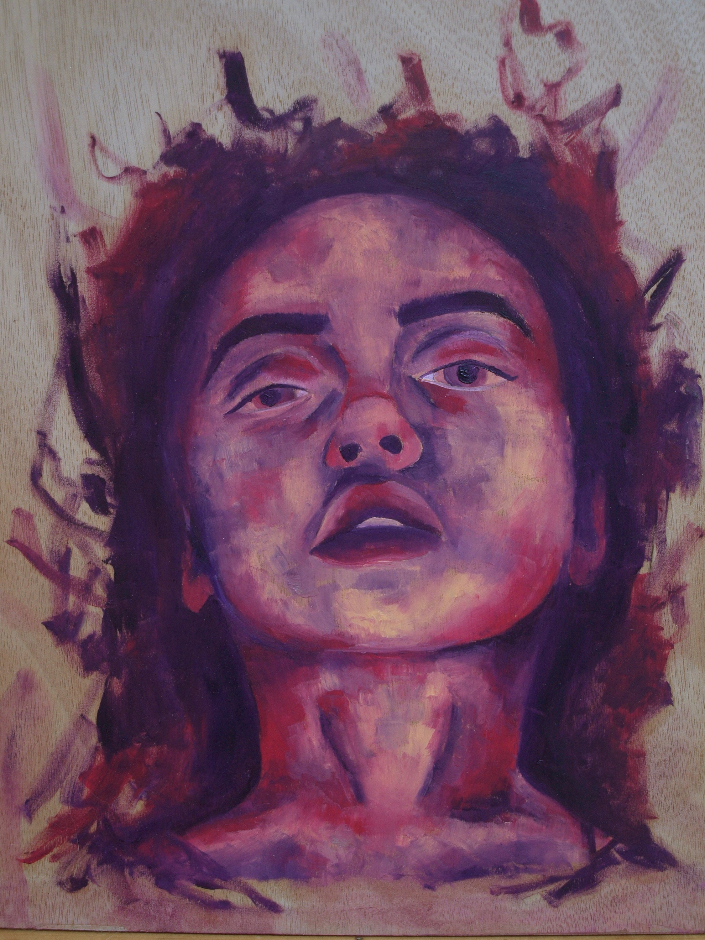 Original Oil Painting on Wood Panel Etsy