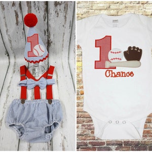 Boys Baseball Cake Smash Outfit,Baseball Bat Glove Cake Smash,Applique Cake Smash,First Birthday Outfit,First Birthday Clothing