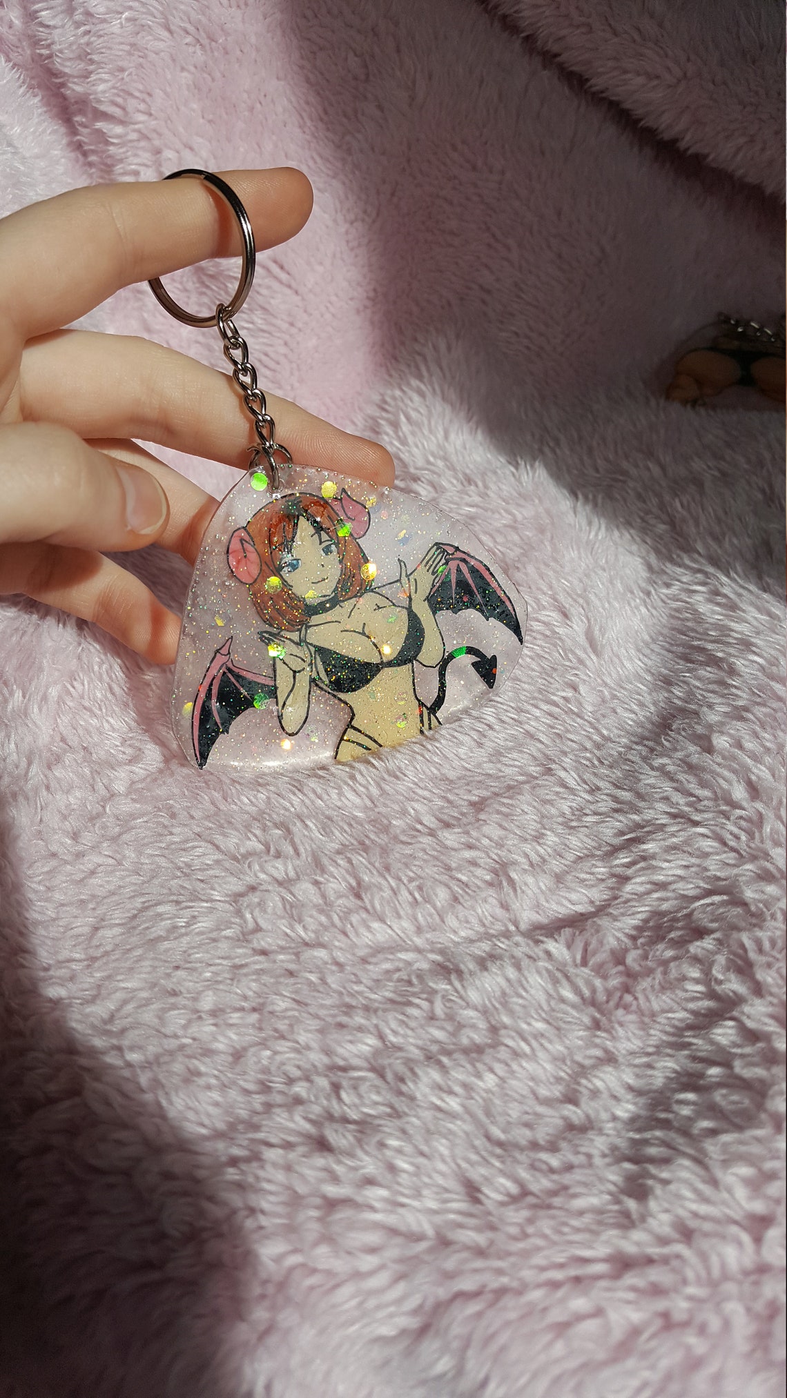 Anime girl keychains Etsy