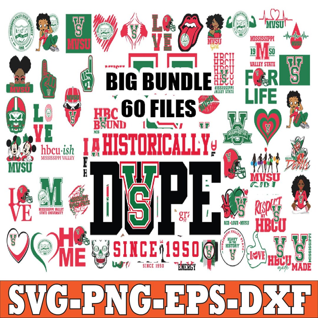 Mississippi Valley State Svg HBCU Svg Collections HBCU Svg Etsy