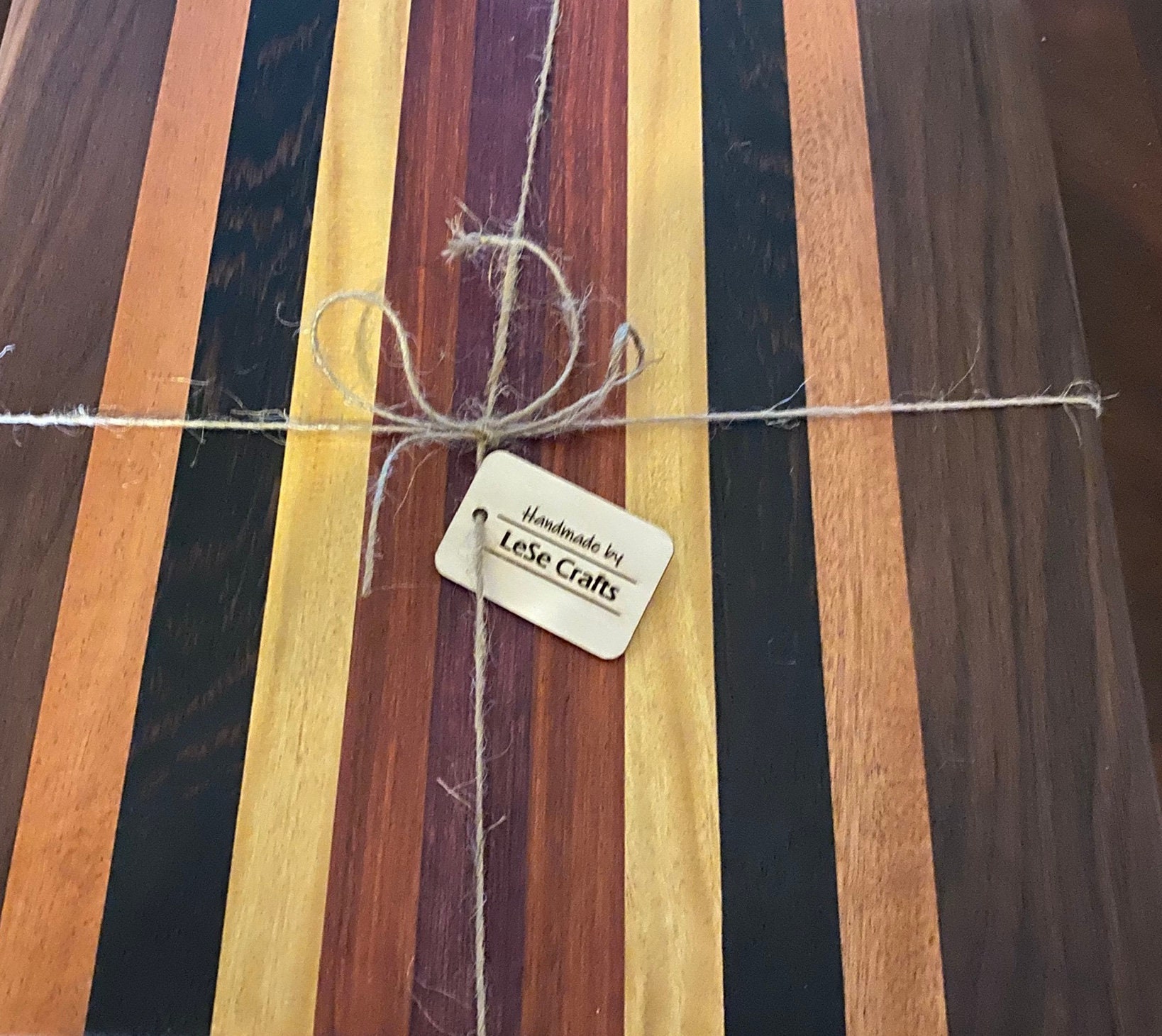 Exotic Cutting Board | Edge grain Cutting board | Handmade ...