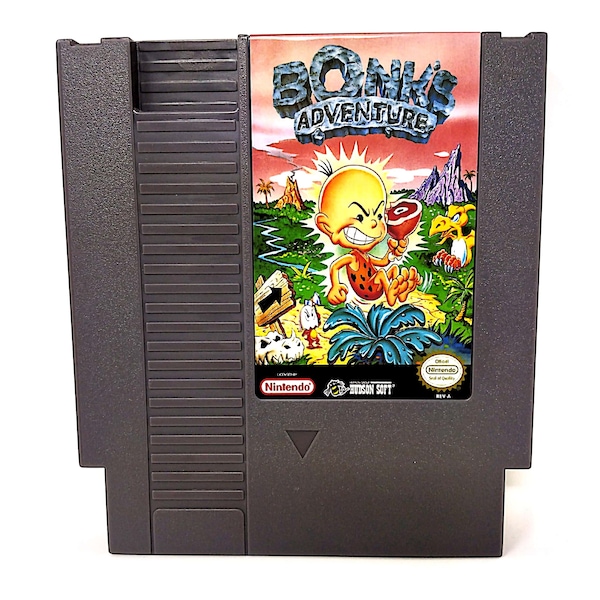 Bonk's Adventure Nintendo NES Cartridge Only