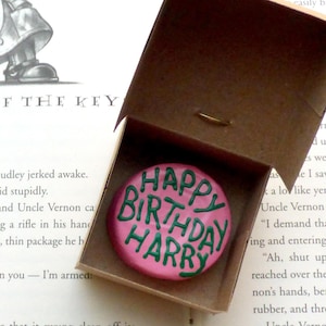birthday cake ornament - standard/book spelling