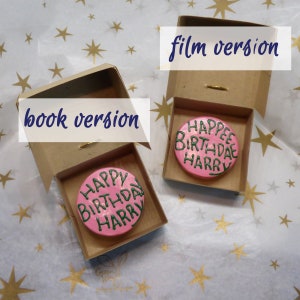 birthday cake ornament standard/book spelling image 9