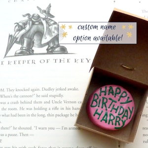 birthday cake ornament standard/book spelling image 1