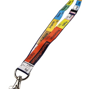 2 Pack Anaesthetic Lanyards Medical Drug Labels Critical Care image 3